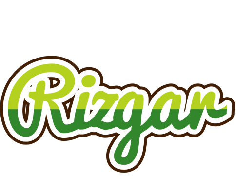 Rizgar golfing logo