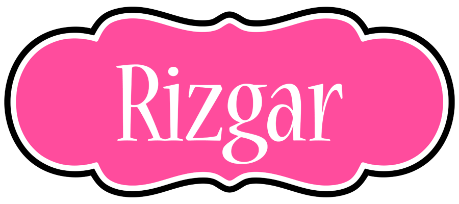 Rizgar invitation logo