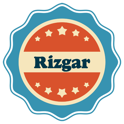 Rizgar labels logo