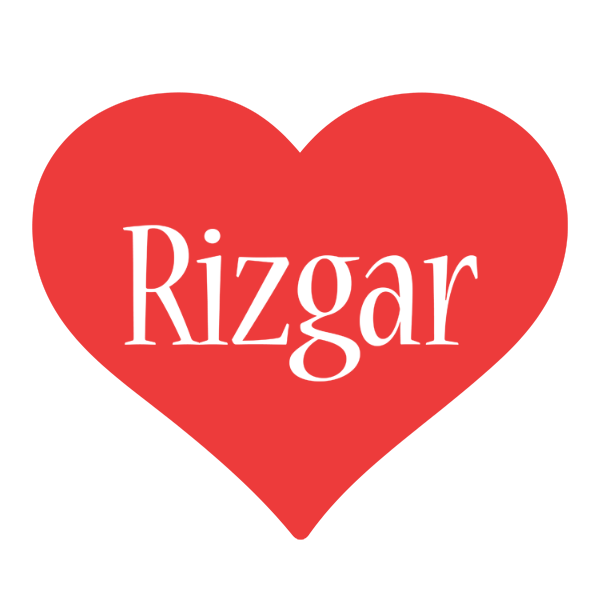 Rizgar love logo