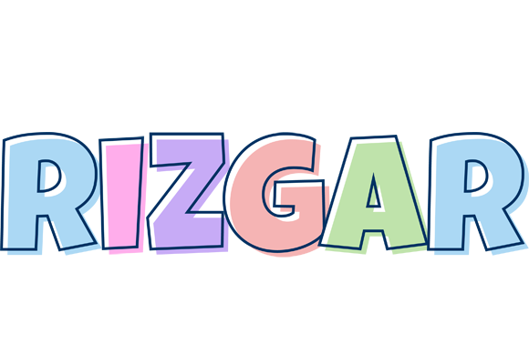 Rizgar pastel logo