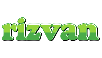 Rizvan apple logo