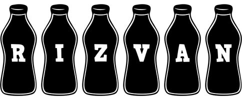 Rizvan bottle logo