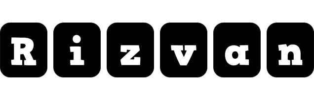 Rizvan box logo