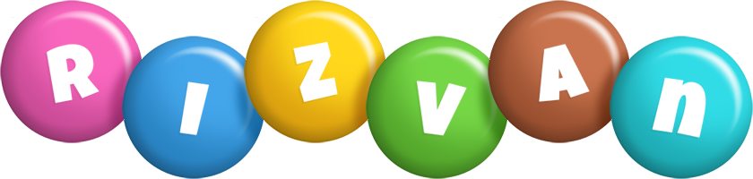 Rizvan candy logo
