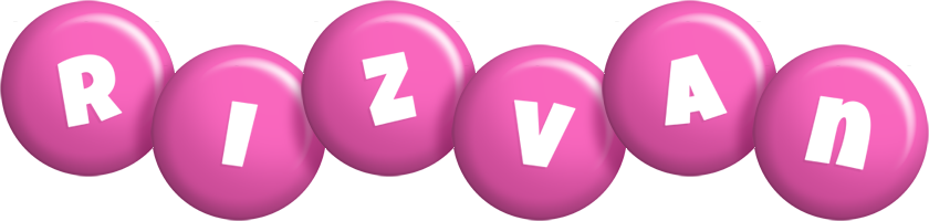 Rizvan candy-pink logo