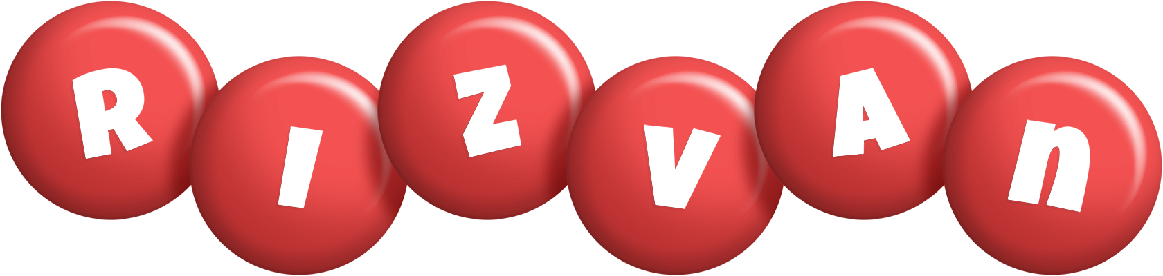 Rizvan candy-red logo