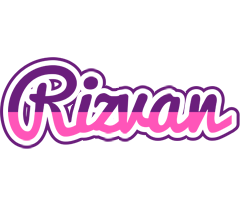 Rizvan cheerful logo