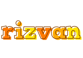 Rizvan desert logo