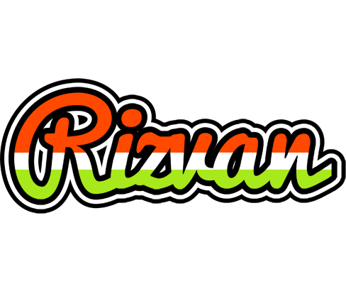 Rizvan exotic logo