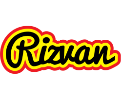 Rizvan flaming logo