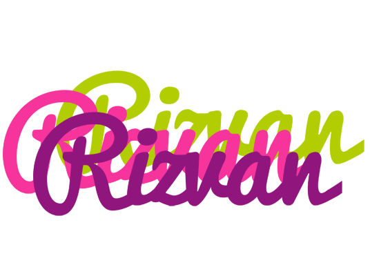 Rizvan flowers logo