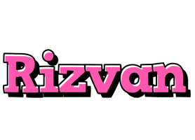 Rizvan girlish logo