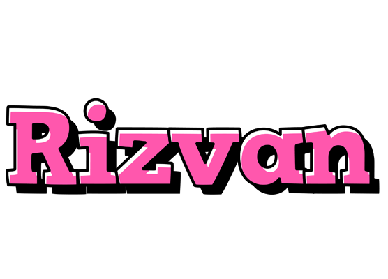 Rizvan girlish logo