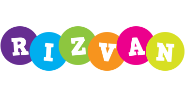 Rizvan happy logo