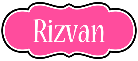 Rizvan invitation logo
