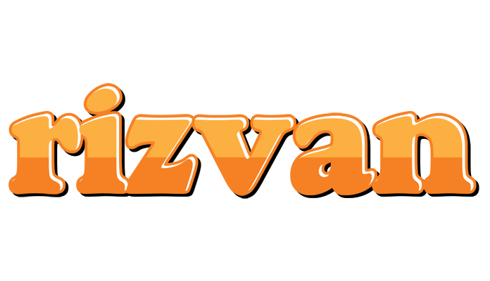 Rizvan orange logo