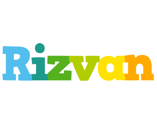 Rizvan rainbows logo