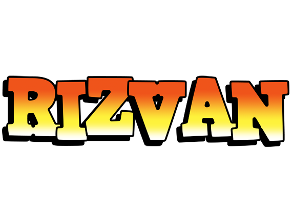 Rizvan sunset logo
