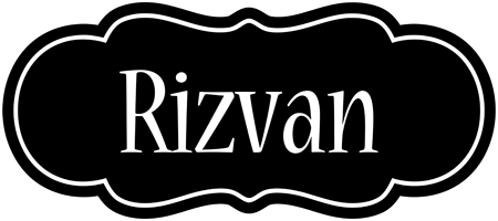 Rizvan welcome logo