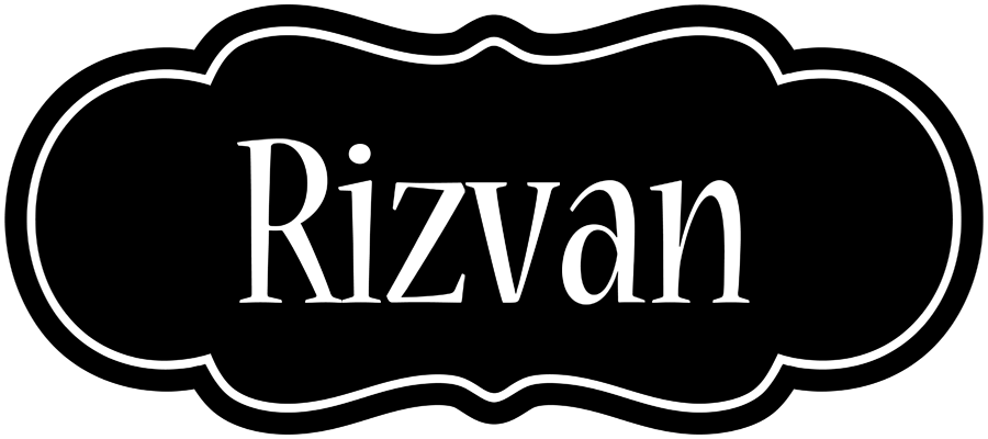 Rizvan welcome logo
