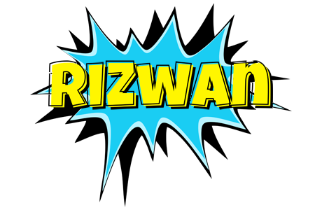 Rizwan amazing logo
