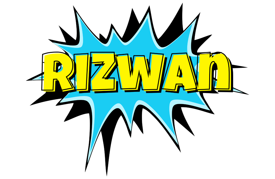 Rizwan amazing logo