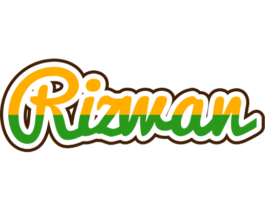 Rizwan banana logo