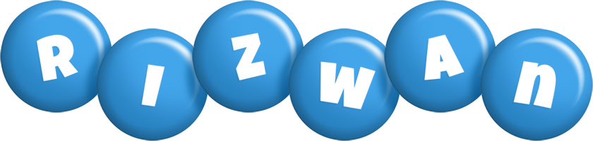 Rizwan candy-blue logo