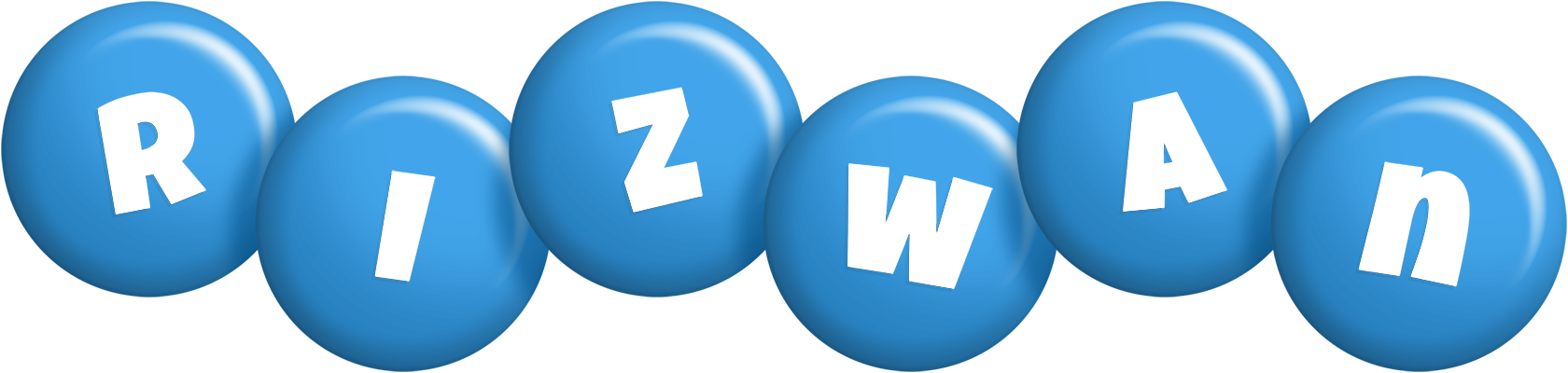 Rizwan candy-blue logo