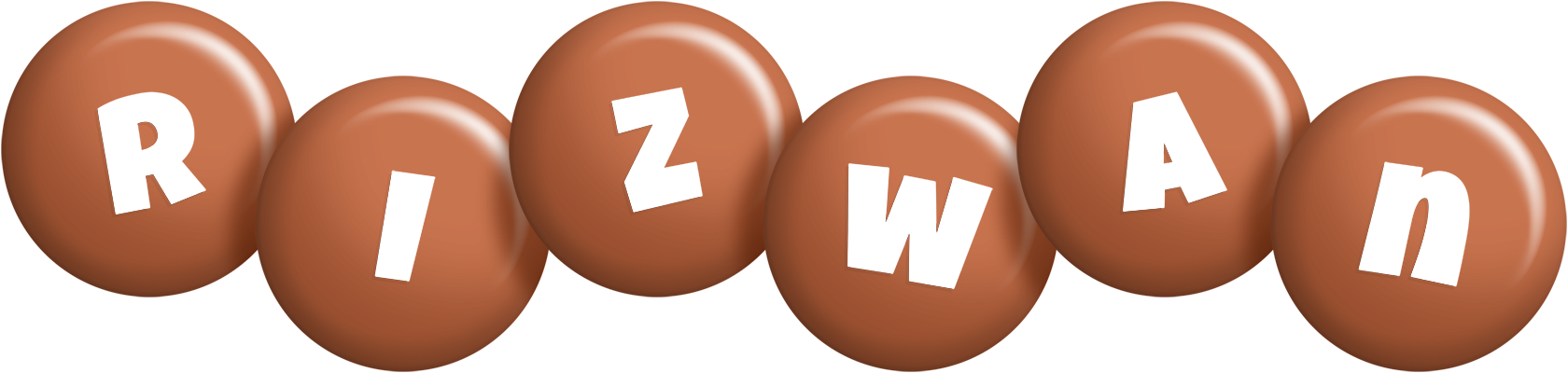 Rizwan candy-brown logo