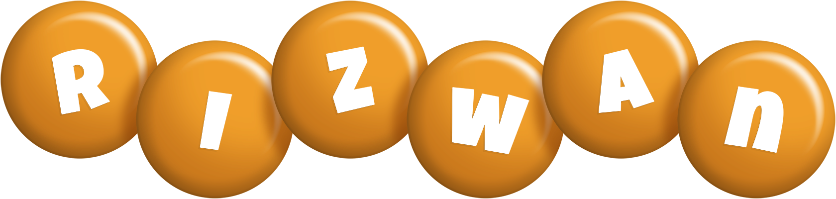 Rizwan candy-orange logo