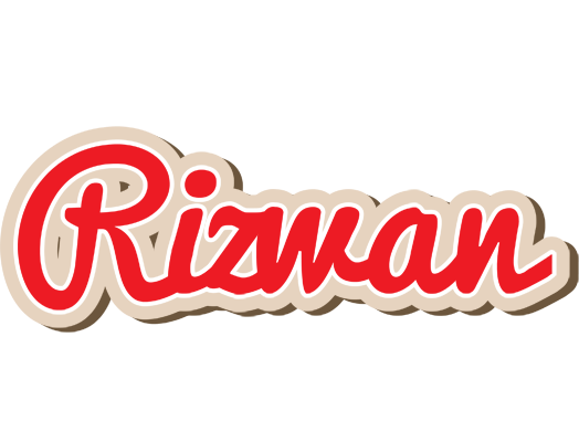 Rizwan chocolate logo