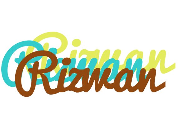 Rizwan cupcake logo