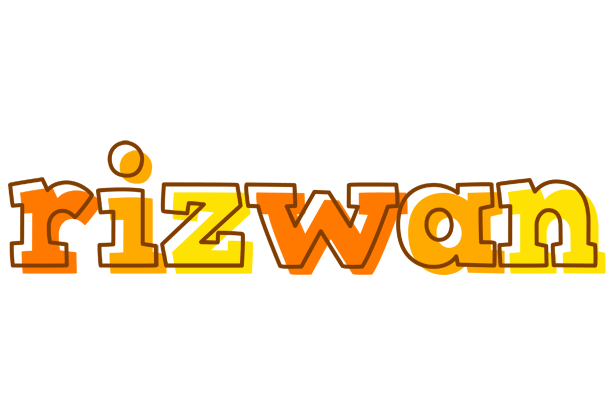 Rizwan desert logo