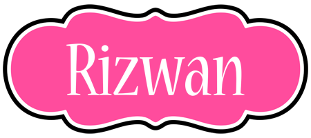 Rizwan invitation logo