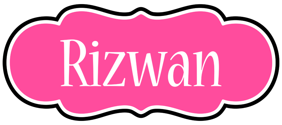 Rizwan invitation logo