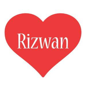 Rizwan love logo