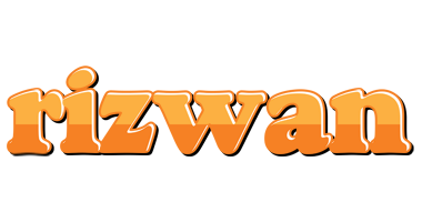 Rizwan orange logo