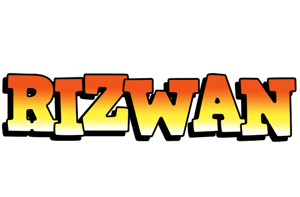 Rizwan sunset logo
