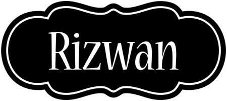 Rizwan welcome logo