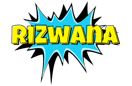 Rizwana amazing logo