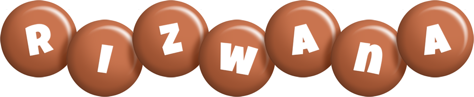 Rizwana candy-brown logo