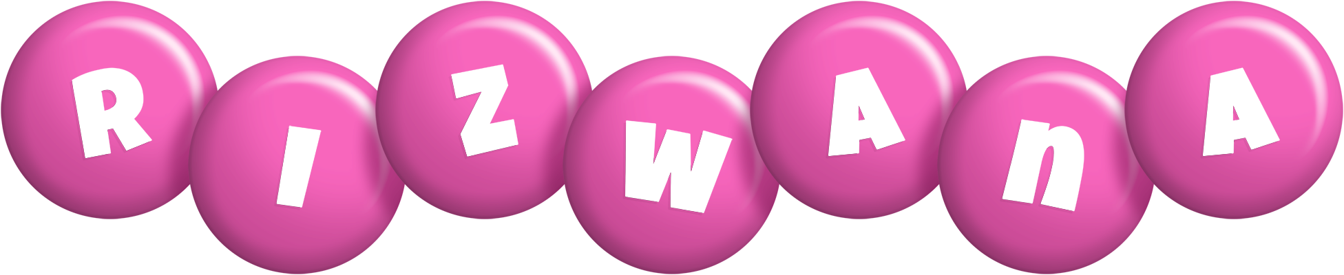 Rizwana candy-pink logo