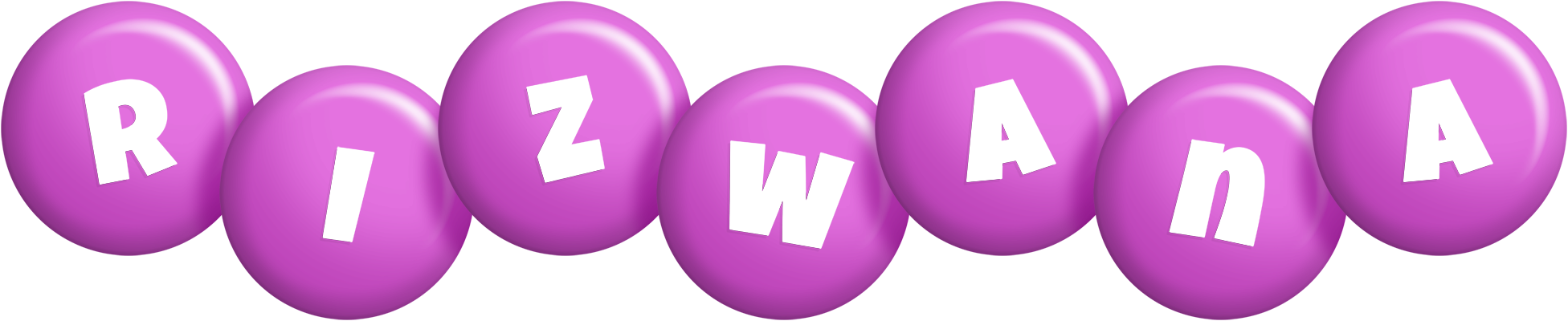 Rizwana candy-purple logo