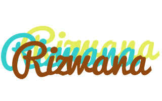 Rizwana cupcake logo