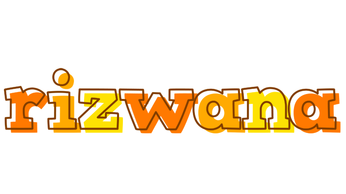Rizwana desert logo