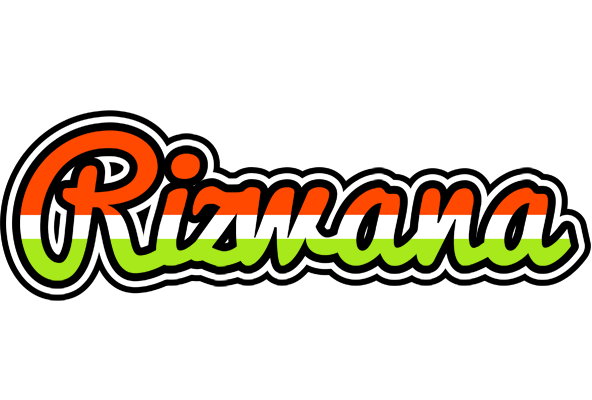 Rizwana exotic logo