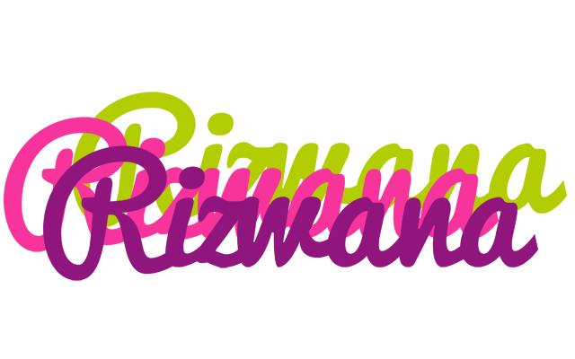 Rizwana flowers logo