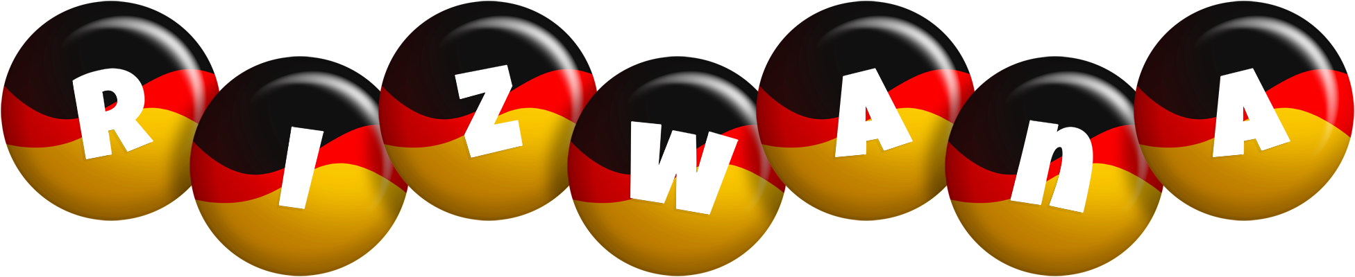 Rizwana german logo